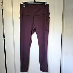 Purple 3-pocket legging (L)